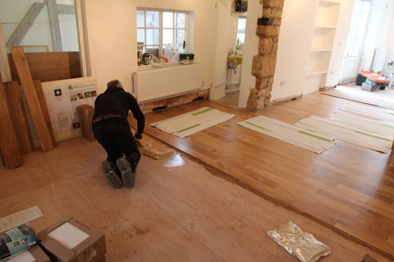 building works by De Paris Restorations